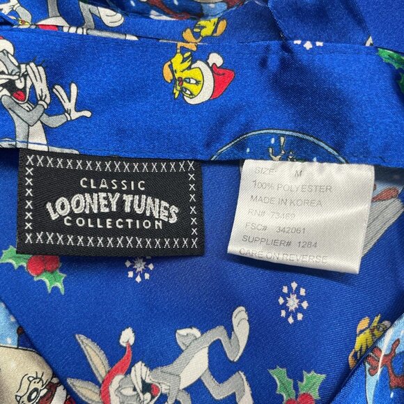 Looney Tunes Blue Christmas Nightgown | M - Picture 6 of 6
